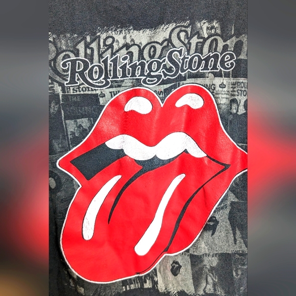 Vintage rolling stones mesh back tank top - Picture 3 of 5